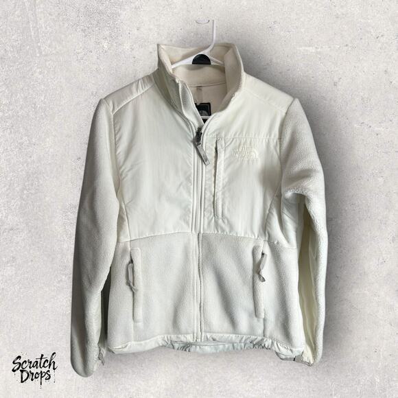 The North Face Jackets & Blazers - The North Face Denali Polartec Women's Small White Fleece Jacket Full Zip $220